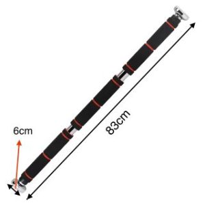 Pull-up bar adjustable doorway