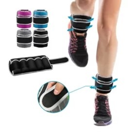 Ankle weight for legs and wrist per kg for
